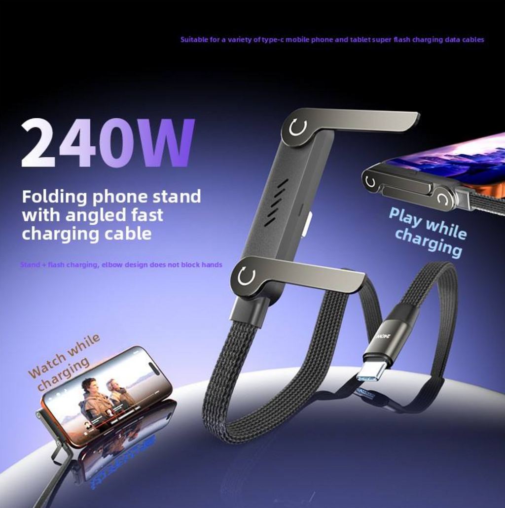 High-Speed Charging & Adjustable Mobile Stand