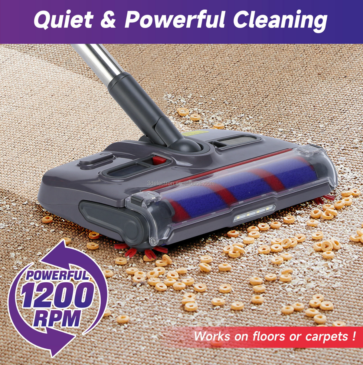 Lightweight Rechargeable Scrubber for Home & Kitchen