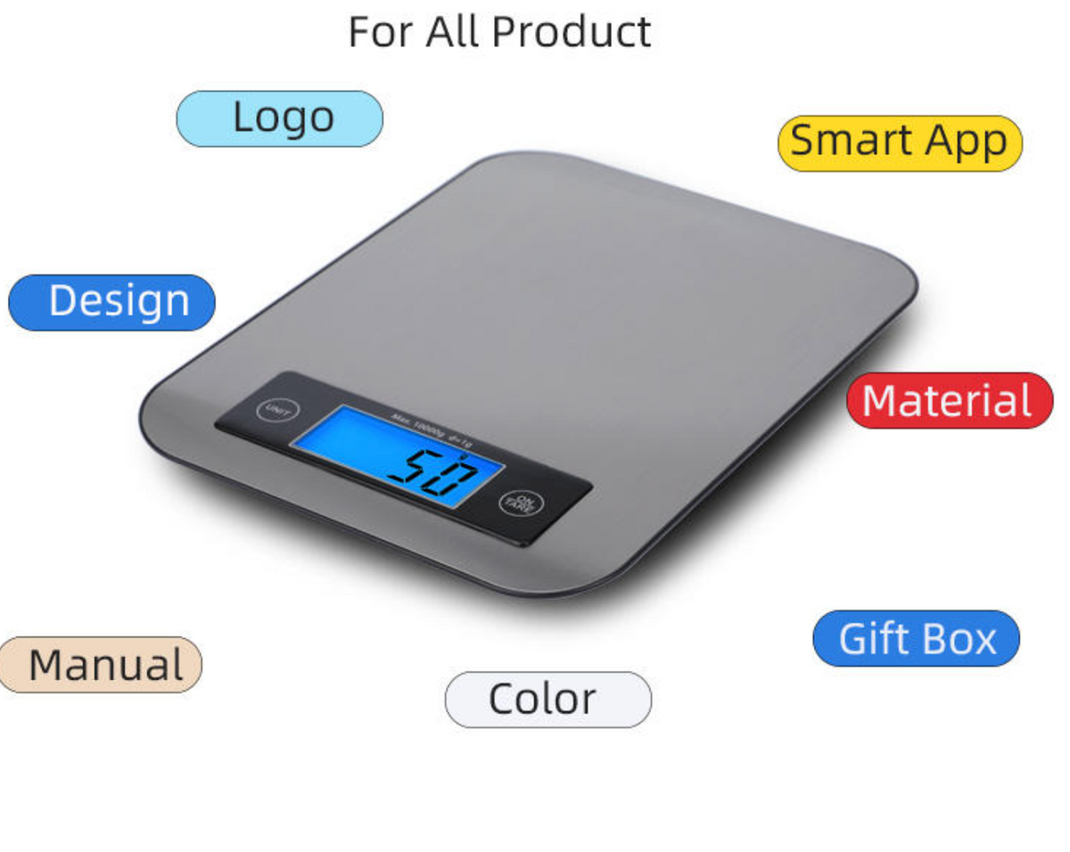 High Precision 0.1g Nutritional Calculator for Baking & Cooking