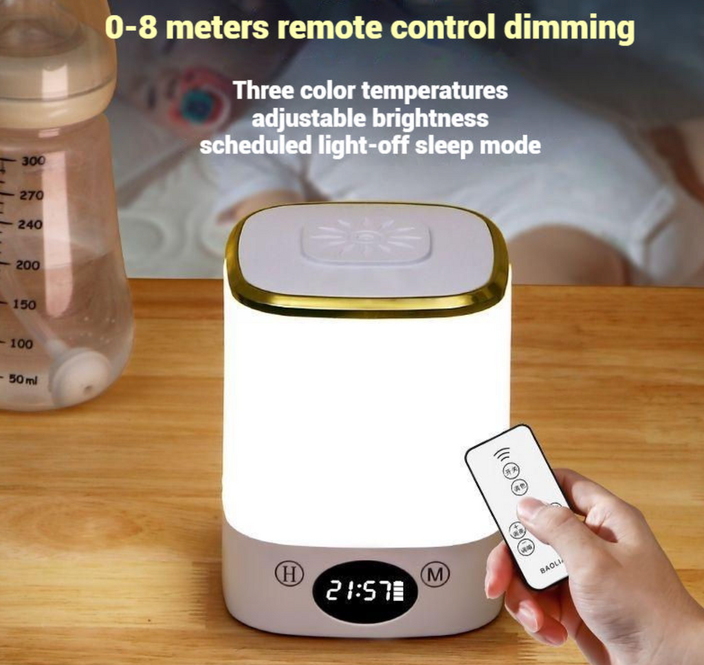Rechargeable LED Night Light with Remote Control